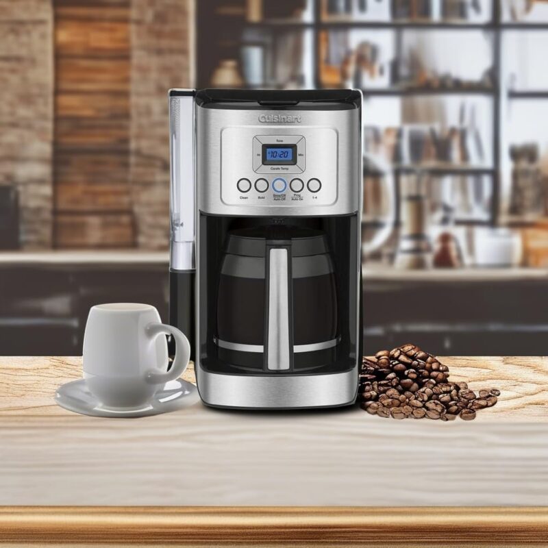 Cuisinart DCC-3200P1 14-Cup Programmable Coffee Maker – Stainless Steel Drip Machine with Brew Strength Control, Glass Carafe, 1–4 Cup Setting & Auto Shut-Off - Image 36