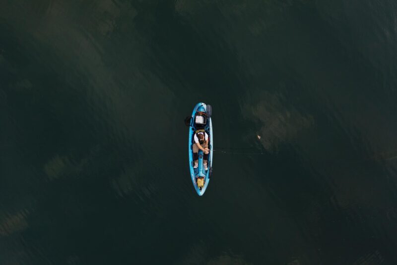 Pelican Sentinel 100XP Angler Kayak – Sit-On-Top Fishing Kayak with ERGOCAST™ XP Seat & Twin-Arched Multi-Chine Hull (44.5 lb, Granite) - Image 11
