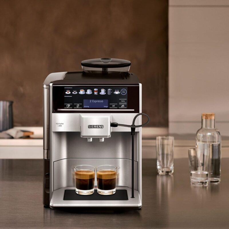 Siemens EQ 6 plus S300 TE653M11GB – Fully Automatic Bean-to-Cup Espresso Machine with Cappuccinatore & 10 One-Touch Beverages, 2 User Profiles (Titanium) - Image 13