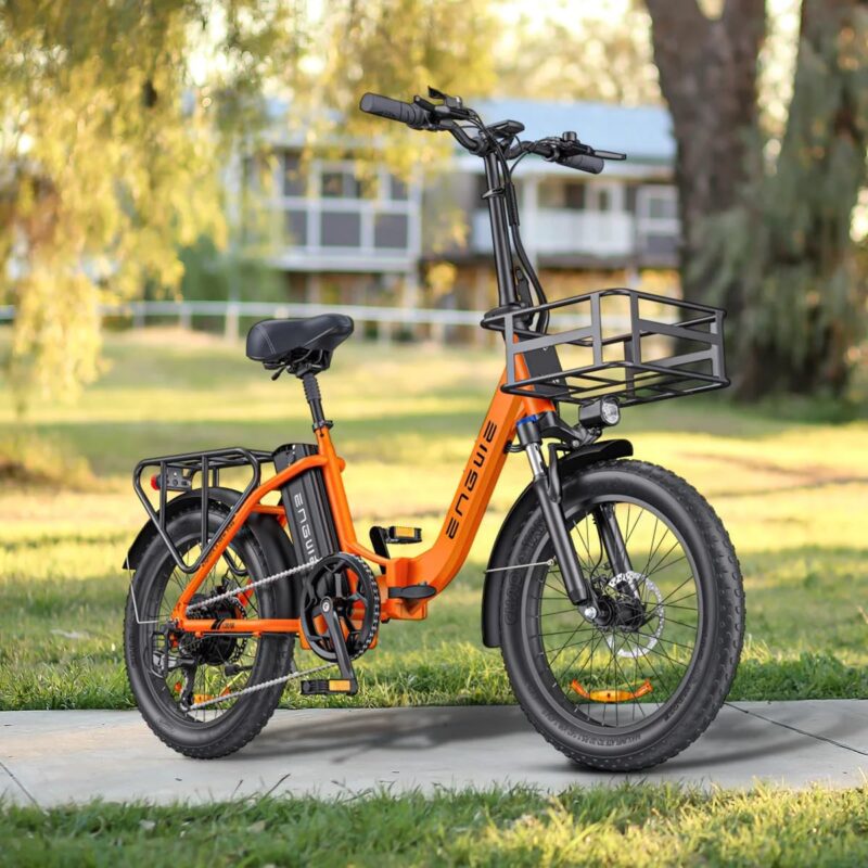 ENGWE L20 SE 20″ Folding Fat-Tyre E-Bike – 250 W motor, 36 V 15.6 Ah battery (140 km range), 25 km h⁻¹ top-speed - Image 12