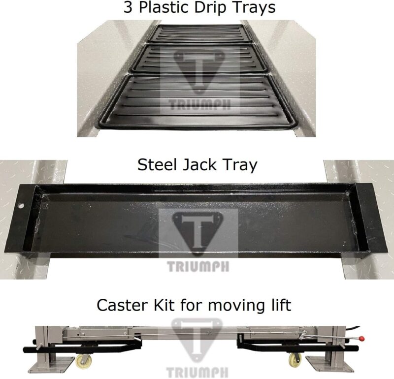 TRIUMPH NSS-8 8000 lbs / 3,628 kg 4 Post Car Lift – Heavy Duty Storage & Service Auto Hoist for Cars and Trucks - Image 4