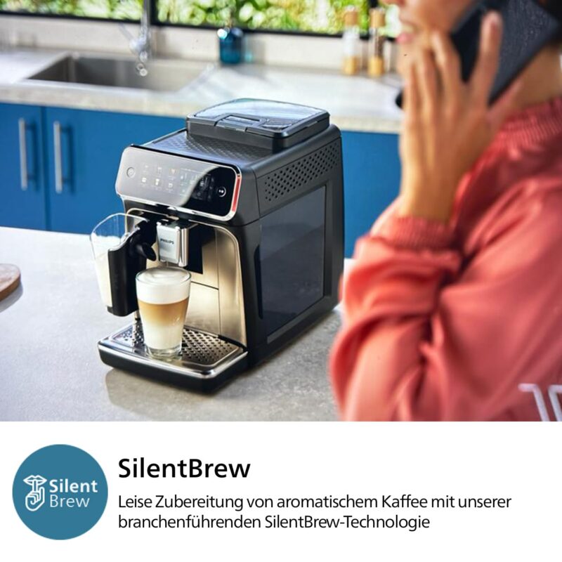 Philips Series 2200 Fully Automatic Espresso Machine with Milk Frother – EP2220/10, Ceramic Grinder, Matt Black - Image 7