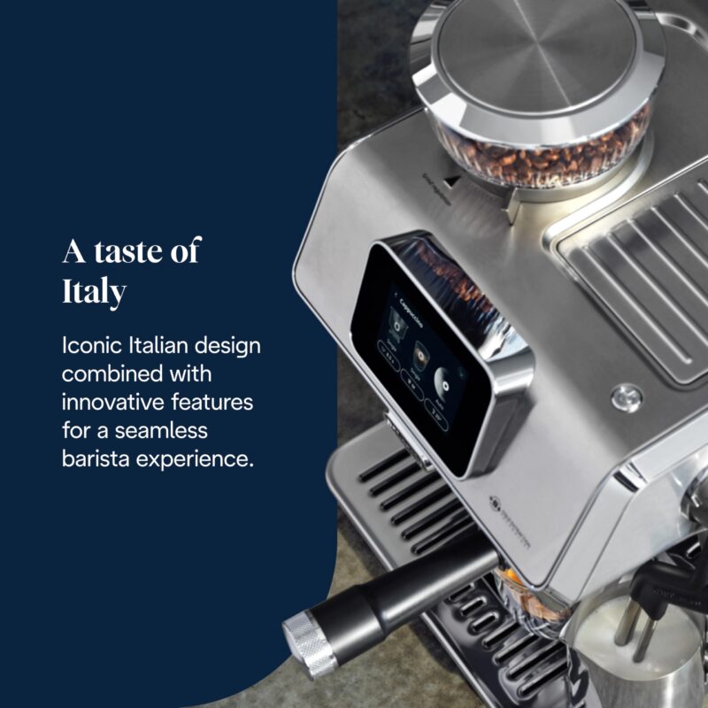 De’Longhi La Specialista Metal EC9155.MB – Barista-Style Pump Espresso & Cappuccino Machine with Sensor Grinder, 1450 W, Metal Black - Image 23