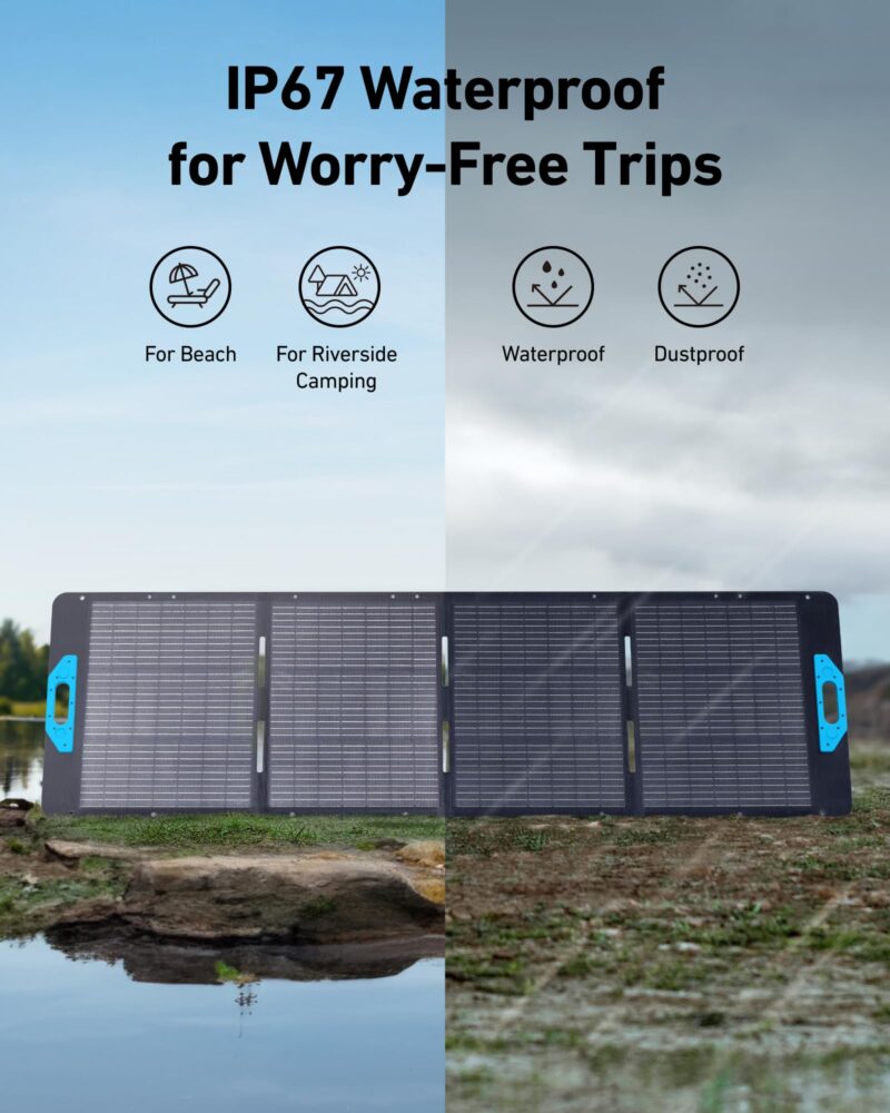 Anker SOLIX C1000 1056 Wh Portable Power Station – 1800 W (2400 W Surge) Solar Generator, Full Charge in 58 Min, LiFePO4 Battery for Home Backup & Camping - Image 8